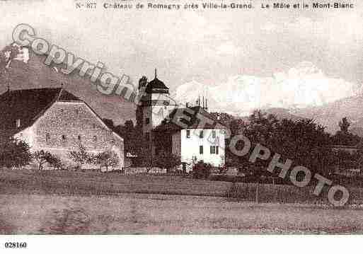 Ville de VILLELAGRAND, carte postale ancienne