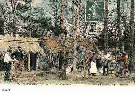 Ville de AMBOISE, carte postale ancienne