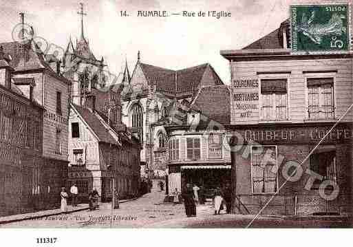 Ville de AUMALE, carte postale ancienne