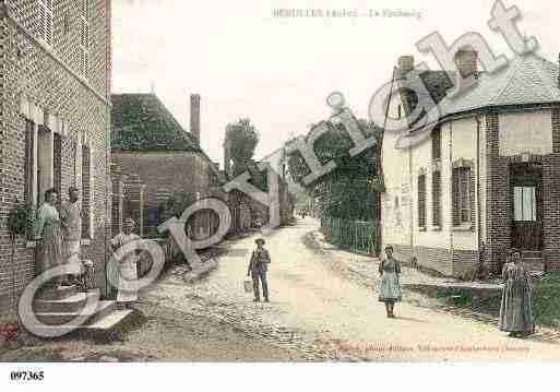 Ville de BERULLE, carte postale ancienne