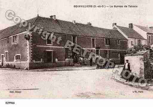 Ville de BOINVILLIERS, carte postale ancienne