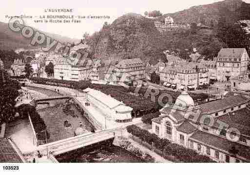 Ville de BOURBOULE(LA), carte postale ancienne