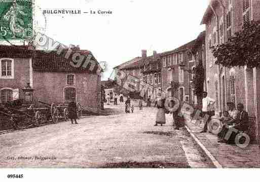 Ville de BULGNEVILLE, carte postale ancienne