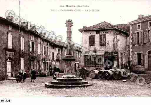 Ville de CASSAGNABERETOURNAS, carte postale ancienne