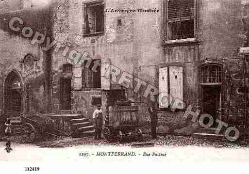 Ville de CLERMONTFERRAND, carte postale ancienne