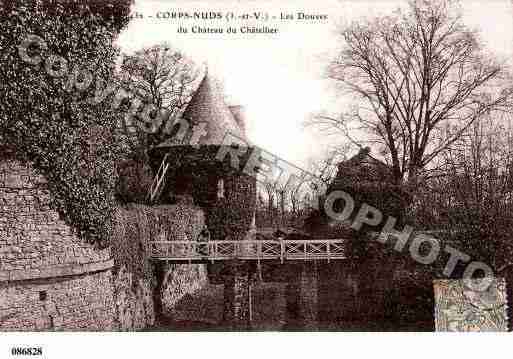 Ville de CORPSNUDS, carte postale ancienne