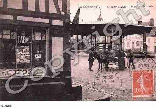 Ville de DAMVILLE, carte postale ancienne