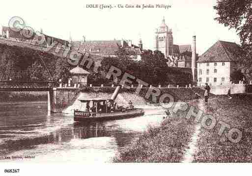 Ville de DOLE, carte postale ancienne