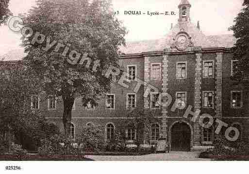 Ville de DOUAI, carte postale ancienne