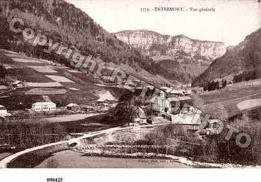 Ville de ENTREMONT, carte postale ancienne