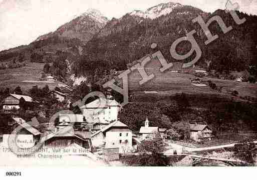 Ville de ENTREMONT, carte postale ancienne