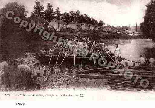 Ville de EPINAL, carte postale ancienne