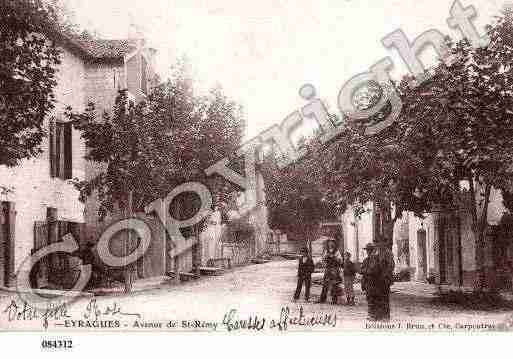 Ville de EYRAGUES, carte postale ancienne