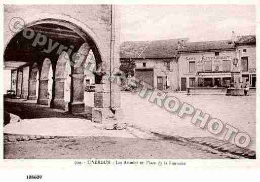 Ville de LIVERDUN, carte postale ancienne