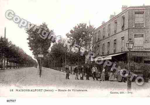 Ville de MAISONSALFORT, carte postale ancienne