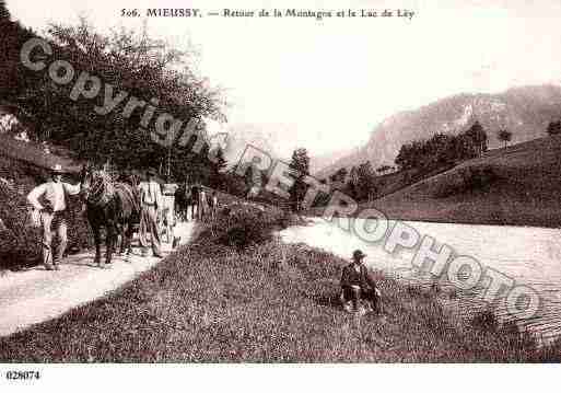 Ville de MIEUSSY, carte postale ancienne