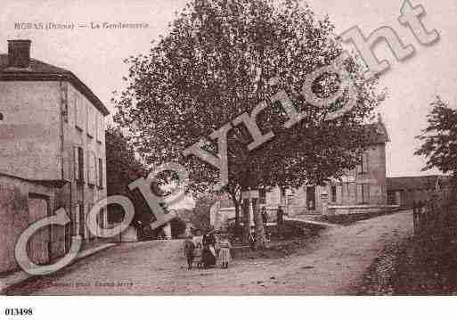 Ville de MORASENVALLOIRE, carte postale ancienne