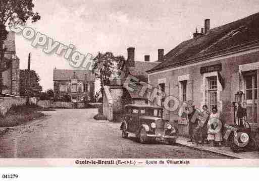 Ville de OZOIRLEBREUIL, carte postale ancienne