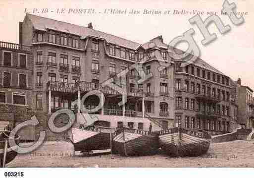 Ville de PORTEL(LE), carte postale ancienne