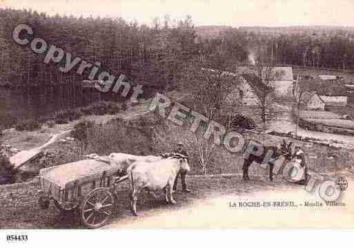 Ville de ROCHEENBRENIL(LA), carte postale ancienne