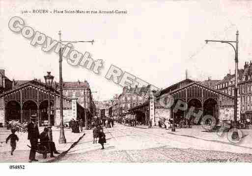 Ville de ROUEN, carte postale ancienne