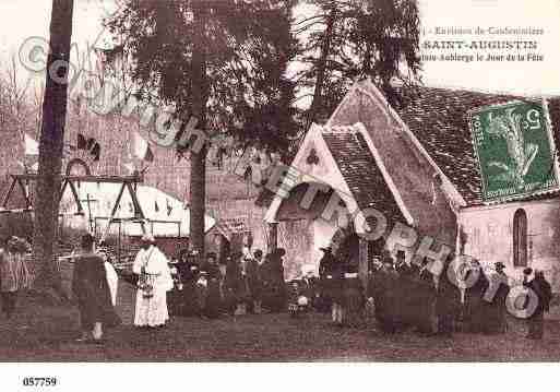 Ville de SAINTAUGUSTIN, carte postale ancienne