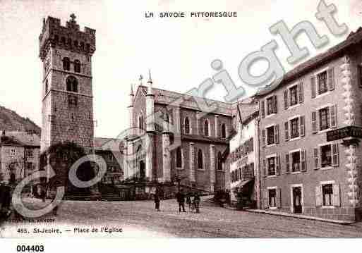 Ville de SAINTJEOIRE, carte postale ancienne