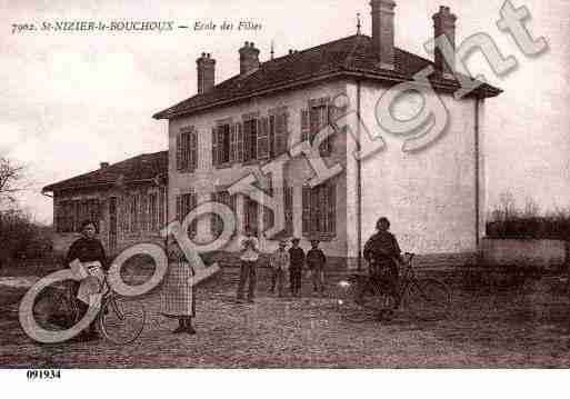 Ville de SAINTNIZIERLEBOUCHOUX, carte postale ancienne