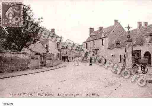 Ville de SAINTSATUR, carte postale ancienne