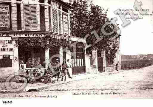 Ville de VALENTON, carte postale ancienne