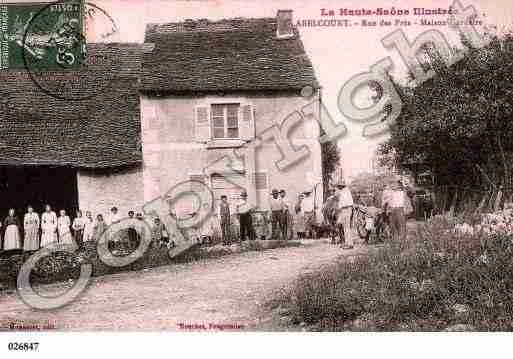 Ville de ABELCOURT, carte postale ancienne