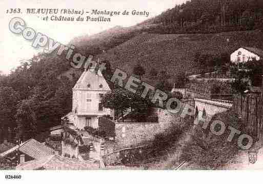 Ville de BEAUJEU, carte postale ancienne