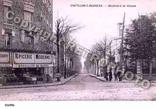 Ville de CHATILLON, carte postale ancienne