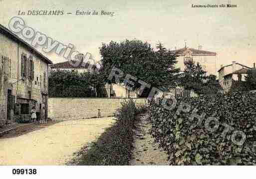 Ville de CHENAS, carte postale ancienne