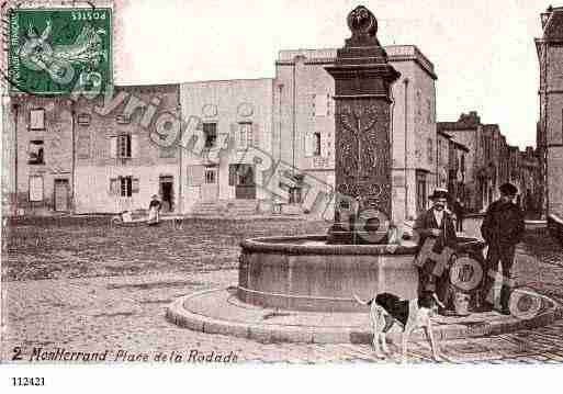 Ville de CLERMONTFERRAND, carte postale ancienne