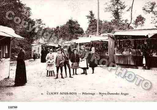 Ville de CLICHYSBOIS, carte postale ancienne