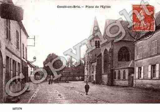 Ville de CONDEENBRIE, carte postale ancienne