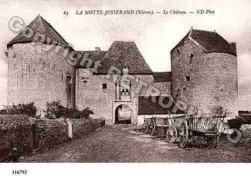 Ville de DONZY, carte postale ancienne