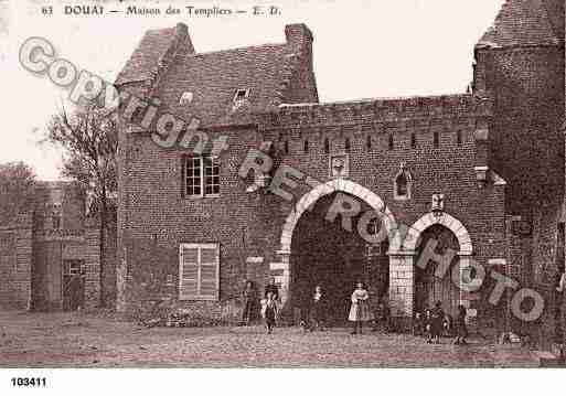 Ville de DOUAI, carte postale ancienne