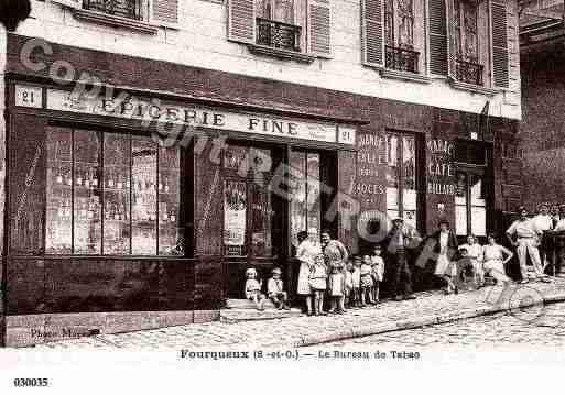 Ville de FOURQUEUX, carte postale ancienne