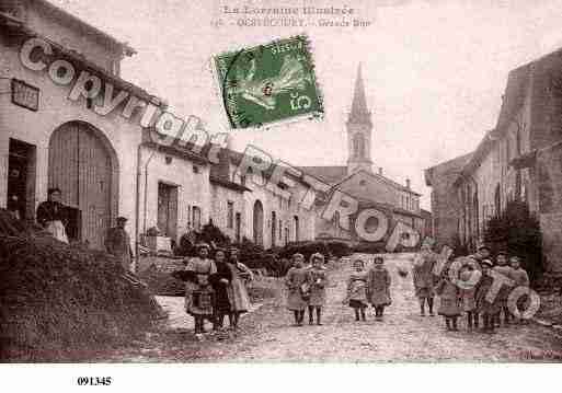 Ville de GERBECOURT, carte postale ancienne