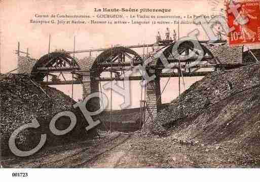 Ville de GOURGEON, carte postale ancienne