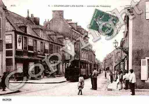 Ville de GRANDCAMPMAISY, carte postale ancienne