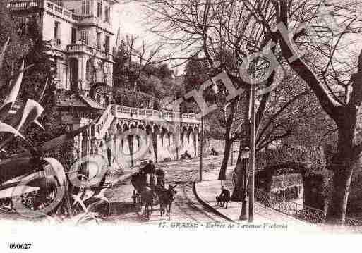 Ville de GRASSE, carte postale ancienne