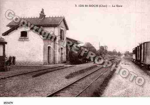 Ville de IDSSAINTROCH, carte postale ancienne