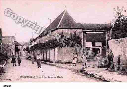 Ville de JUMEAUVILLE, carte postale ancienne