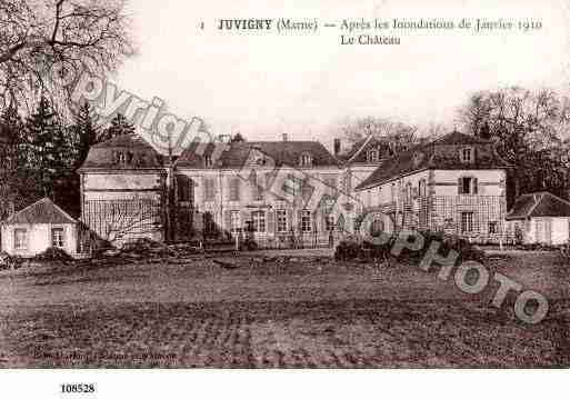 Ville de JUVIGNY, carte postale ancienne