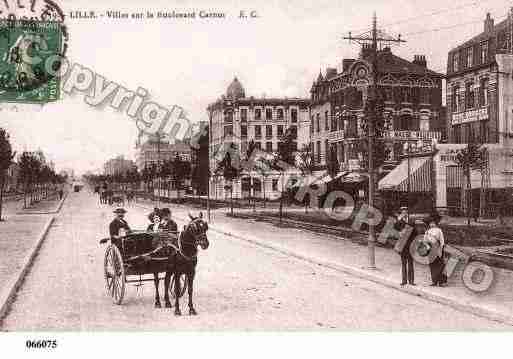 Ville de LILLE, carte postale ancienne