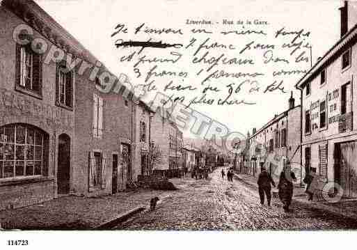 Ville de LIVERDUN, carte postale ancienne