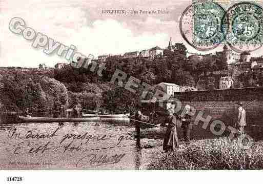 Ville de LIVERDUN, carte postale ancienne